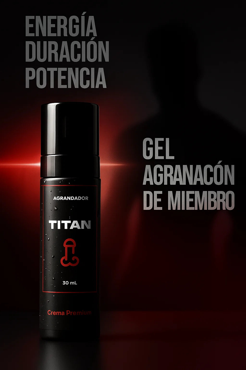 Gel agrandador de miembro 🍆 - TITAN