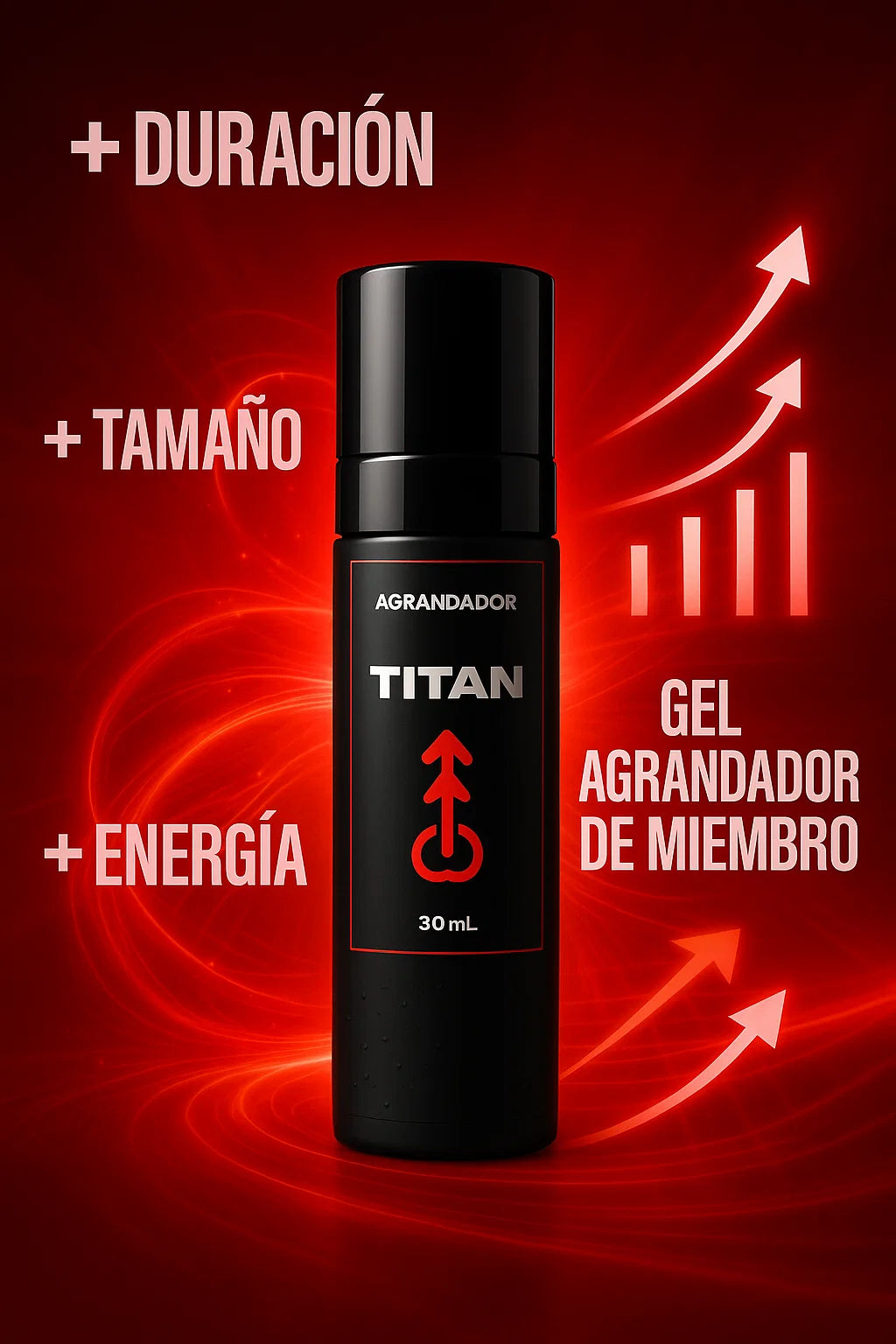 Gel agrandador de miembro 🍆 - TITAN