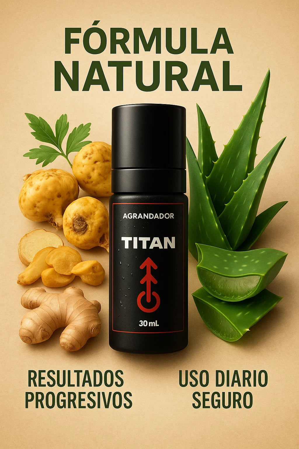 Gel agrandador de miembro 🍆 - TITAN