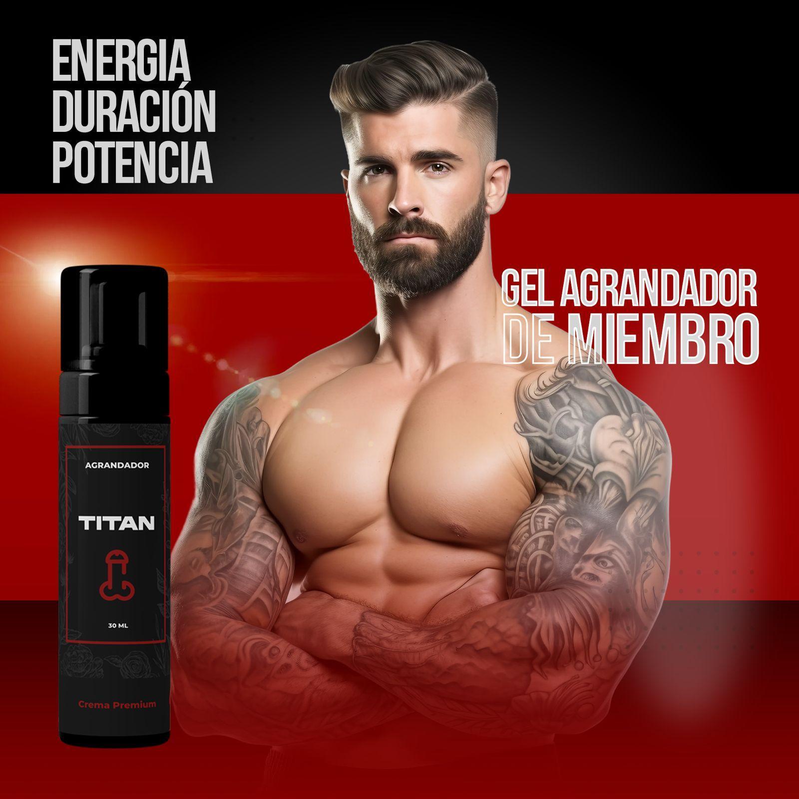 Gel agrandador de miembro 🍆 - TITAN