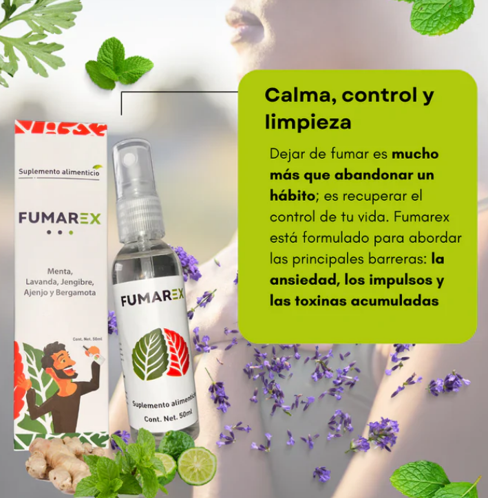 Fumarex™  - Deja de Fumar al Instante Naturalmente