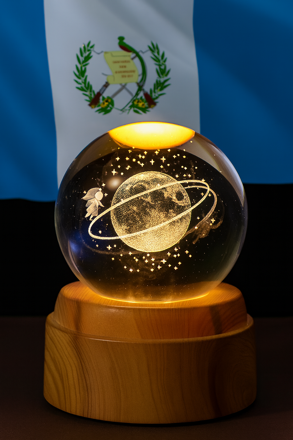 Lámpara Cristal Universo Giratorio - Chapin