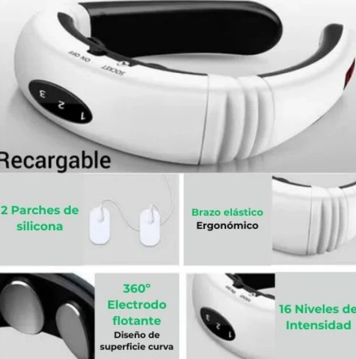 Masajeador de Cuello 16 niveles - Chapin