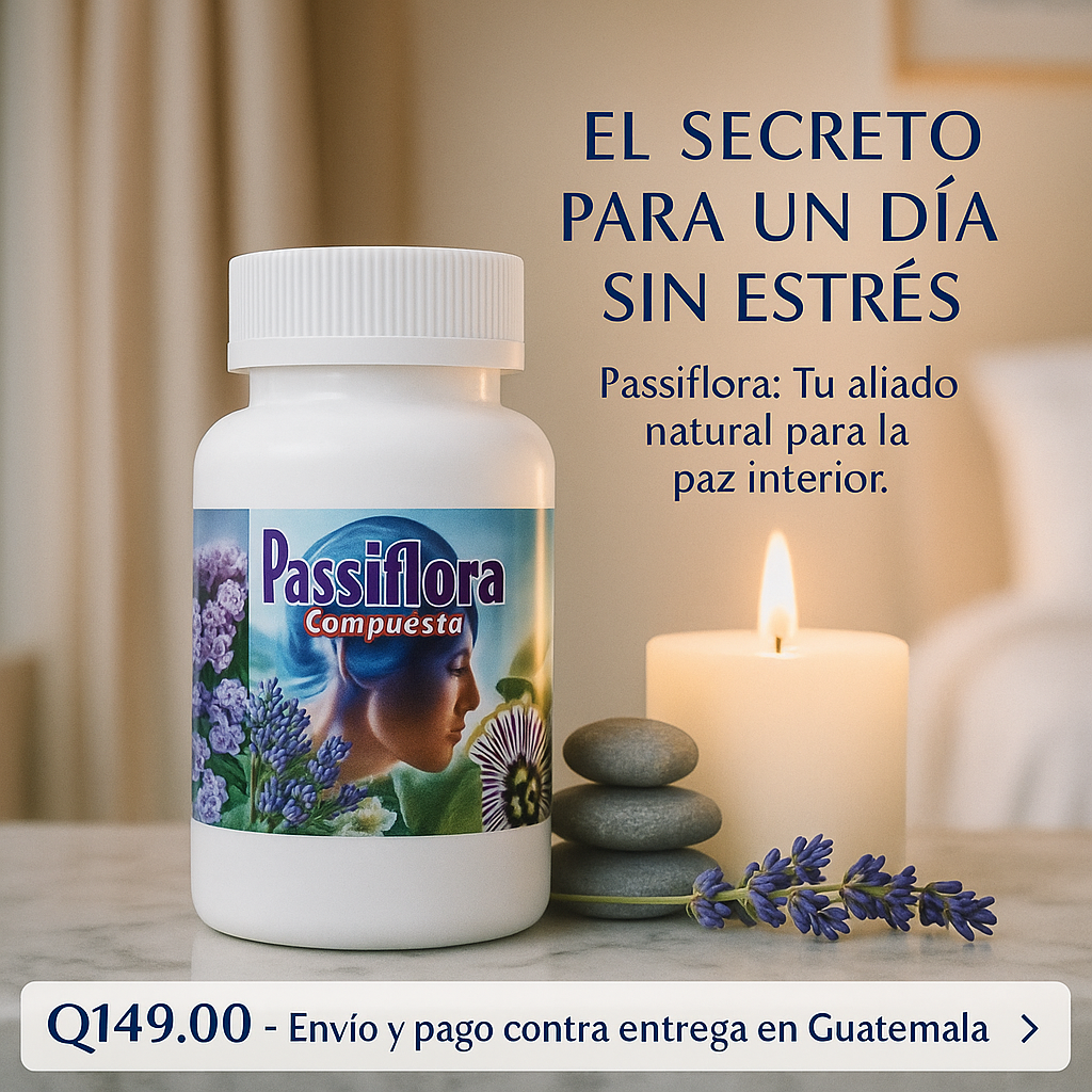 Passiflora Suplemento Comprimido 30 capsulas - Chapin™