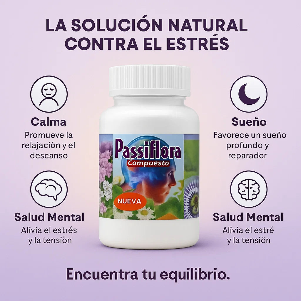 Passiflora Suplemento Comprimido 30 capsulas - Chapin™