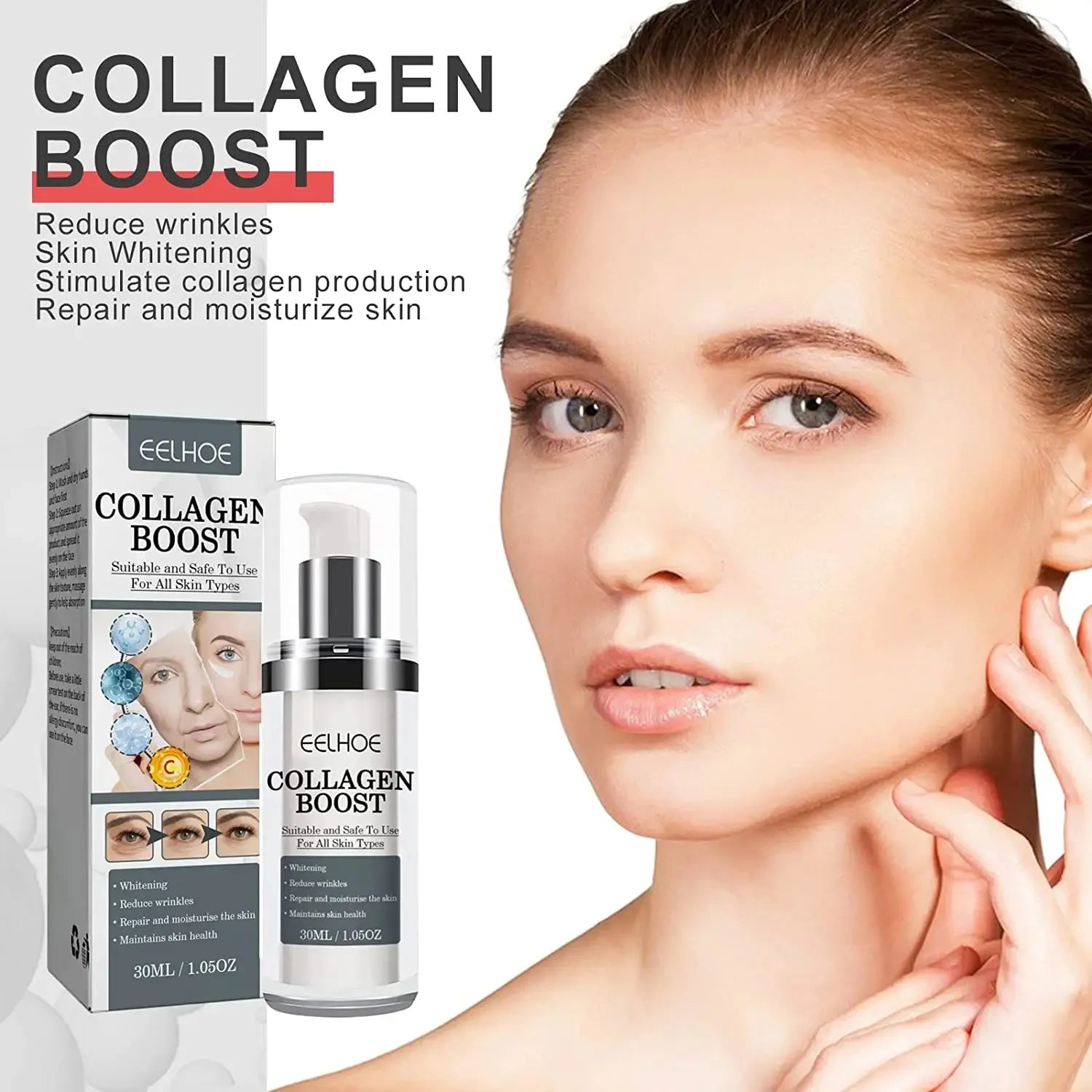 Serum Potente de Colágeno - EELHOE BOOST®